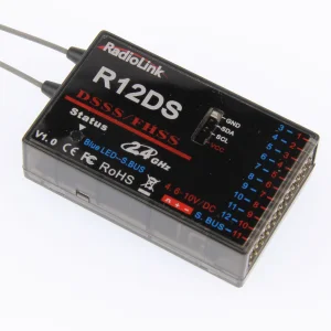 RadioLink R12DS 2.4GHz 12 Channel Receiver
