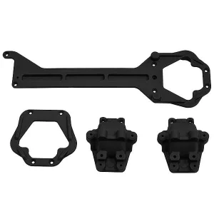 RPM Front + Rear Upper Chassis Diff Covers Latrax Teton/Rally