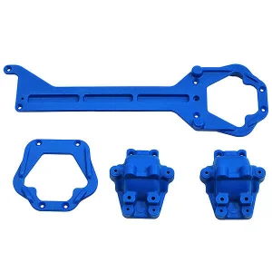 RPM Front + Rear Upper Chassis Diff Covers Latrax Teton/Rally