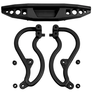 RPM Black Rear Bumper For Traxxas Stampede 2WD
