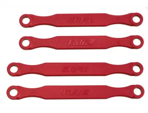 RPM BL2 Camber Link Set For Traxxas 4WD Vehicles - Red