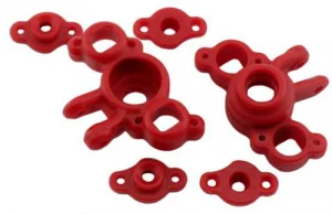 RPM Axle Carriers For Traxxas 1:16 Slash/E-REVO (Replaces TRX7034) - 1 Pair - Red