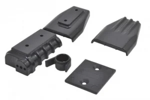 RPM Chrome Mock Intake and Blower Set - Black
