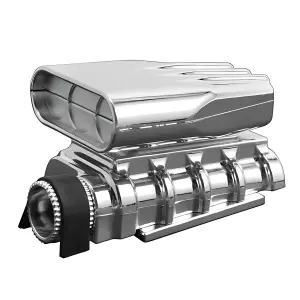 RPM Chrome Mock Intake and Blower Set - Chrome