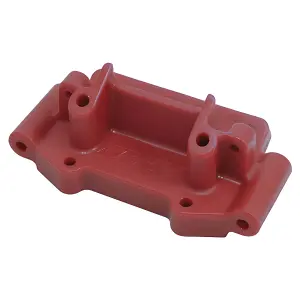 RPM Front Bulkhead For Traxxas 2WD Cars (Replaces TRX2530A) - Red