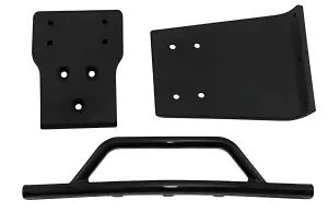 RPM Front Bumper & Skid Plate For Traxxas Slash 4X4 - Black
