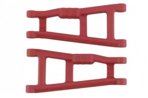 RPM Rear Wishbone Arms - Fit Traxxas 2WD Rustler and Stampede (Upgrades - TRX3655) - Red