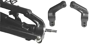 RPM Rear Bearing Carriers For The Traxxas Slash, Rustler, Stampede, Bandit (Upgrades TRX3752) - Black