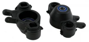 RPM Upgrade Hubs (Black) For Traxxas Revo Or E/T-MAXX 2.5R / 3.3 - With Oversized Bearings