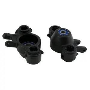 RPM Upgrade Hubs (Black) For Traxxas Revo Or E/T-MAXX 2.5R / 3.3 - With Oversized Bearings