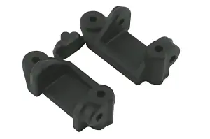RPM Upgrade Caster Blocks For Traxxas Electric Stampede, Rustler, Slash 2WD And NItro Slash - Black (Replaces TRX3632)