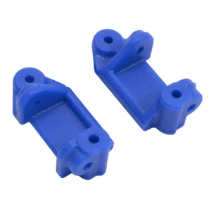 RPM Upgrade Caster Blocks For Traxxas Electric Stampede, Rustler, Slash 2WD And NItro Slash - Blue (Replaces TRX3632)