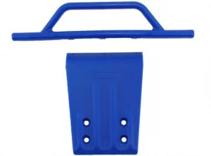 RPM Front Skid Plate And Bumper For Traxxas Slash - Blue