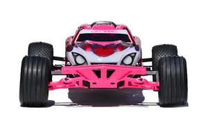 RPM Wide Front Bumper - Traxxas Rustler, Stampede, Sport And Bandit - Pink