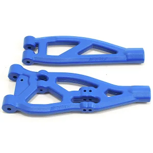 RPM Front Upper and Lower A Arms for Arrma Outcast/Talion/Kraton/DEX8T - Blue