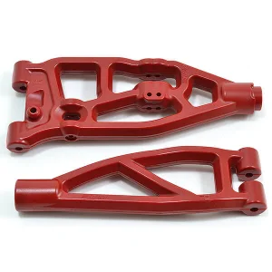 RPM Arrma Upper/Lower Right Front Arms - Red - 6S Kraton/Outcast/Fireteam