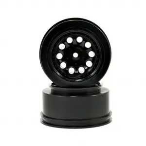 RPM Revolver Black Wheels - Slash 2WD Rear / 4x4 Front or Rear