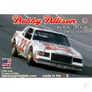 Salvinos JR Models 1:25 Bobby Allison 1983 Buick Regal Champion