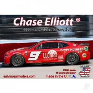 Salvinos JR Models 1:24 Hendrick Motorsports Chase Elliott 2023 Camaro Llumar