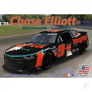 Salvinos JR Models 1:24 Hendrick Motorsports Chase Elliott 2023 Camaro Hooters