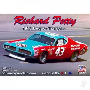 Salvinos JR Models 1:25 Richard Petty 1972 Dodge Charger Talladega