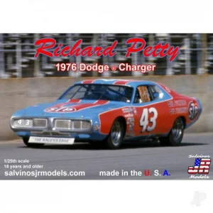 Salvinos JR Models 1:24 Richard Petty 1976 Dodge Charger