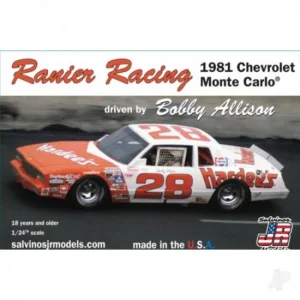 Salvinos JR Models 1:24 Ranier Racing 1981 Monte Carlo Driven by Bobby Allison