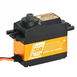 Savox SA1258TG Plus High Torque Servo - 12kg - 0.08s
