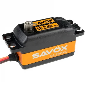 Savox SB2263MGB Low Profile Digital Servo - 10KG - 0.076s	
