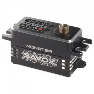 Savox HV Low Profile Brushless CNC Servo - 28kg 0.08s