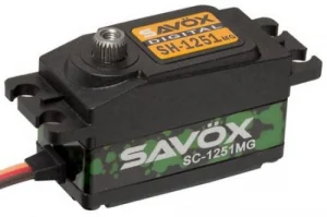Savox SC1251MG Low Profile Metal Gear Servo - 9.0Kg/cm - 0.09 Sec