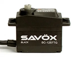 Savox High Torque Coreless Digi Servo 10KG - 0.07s - Black