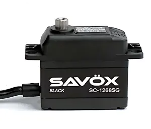 Savox SC1268 HV Black Edition Servo - 26kg / 0.11s