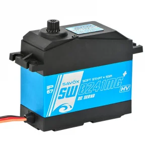 Savox SW0241MG+ Jumbo Waterproof High Voltage Servo - 40KG - 0.17s