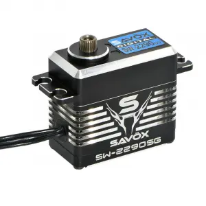 Savox SW2290SGB HV CNC Monster Brushless Black Servo - 55kg 0.13s