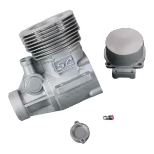 SC Crankcase and back plate, cam cover (for SC180FS)