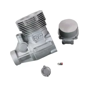 SC Crankcase and back plate, cam cover (for SC180FS)