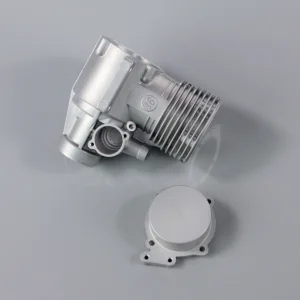 SC Crankcase and back plate, cam cover (for SC91FS)