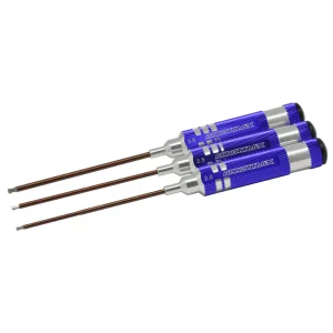 Ball Driver Hex Wrench Set 2.0 2.5 & 3.0 x 120mm