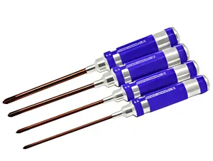Phillips Screwdriver Set 3.5 4.0 5.0 & 5.8 x 120mm