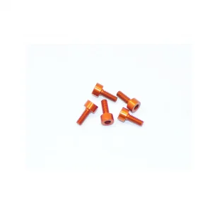 Aluminium Socket Head Cap Screw - M2.2 x 6 Orange (5)