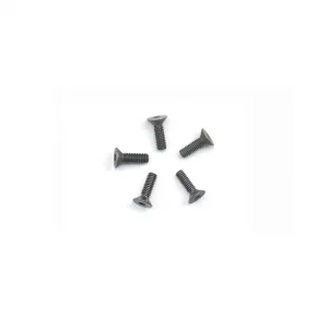Aluminium Countersunk Hex Head Screw - M2.5 x 8 Gray (5)