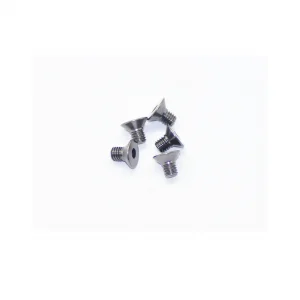 Aluminium Countersunk Hex Head Screw - M3 x 5 Gray (5)