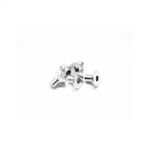 Aluminium Countersunk Hex Head Screw - M3 x 5 Silver (5)