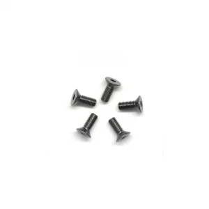 Aluminium Countersunk Hex Head Screw - M3 x 8 Gray (5)