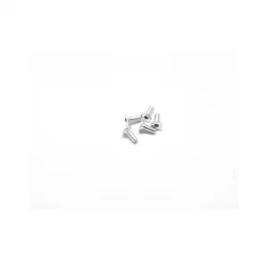 Aluminium Countersunk Hex Head Screw - M3 x 8 Silver (5)