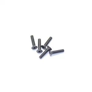 Aluminium Countersunk Hex Head Screw - M3 x 14 Gray (5)