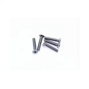 Aluminium Countersunk Hex Head Screw - M3 x 16 Gray (5)