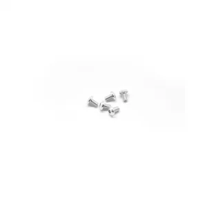 Aluminium Button Hex Head Screw - M3 x 5 Silver (5)
