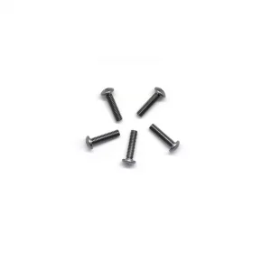 Aluminium Button Hex Head Screw - M3 x 12 Gray (5)